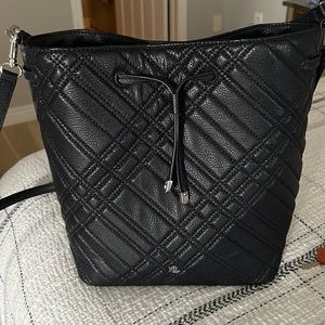 Ralph Lauren leather bucket bag